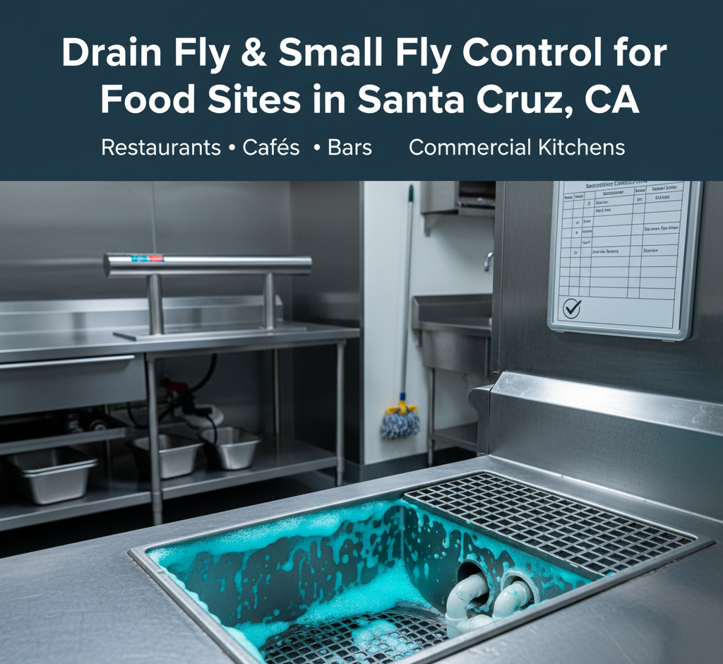 drain fly & small fly control santa cruz